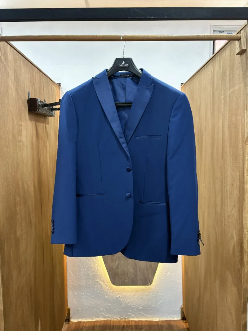 Saco ceremonia azul (FLORENZI)