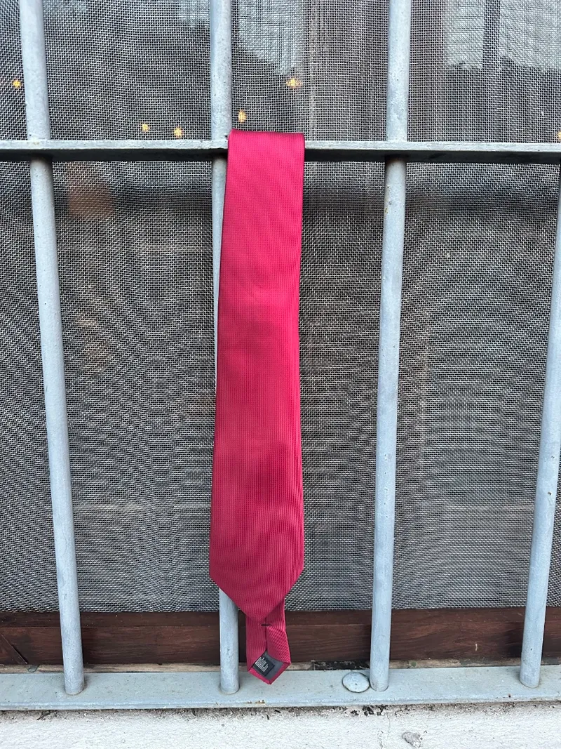 Corbata roja