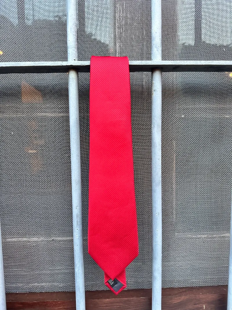 Corbata roja