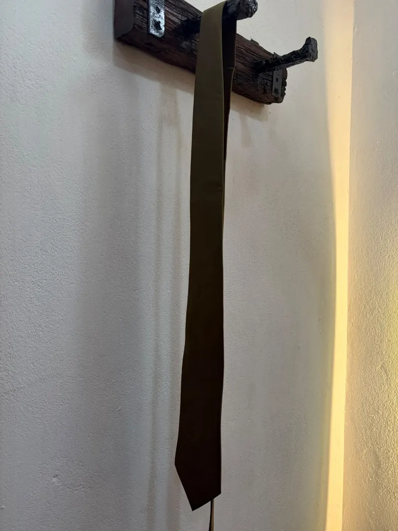 Corbata verde
