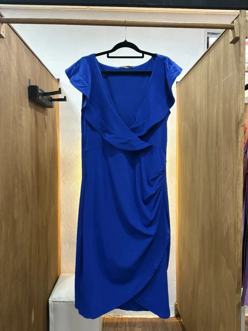 Vestido azul francia