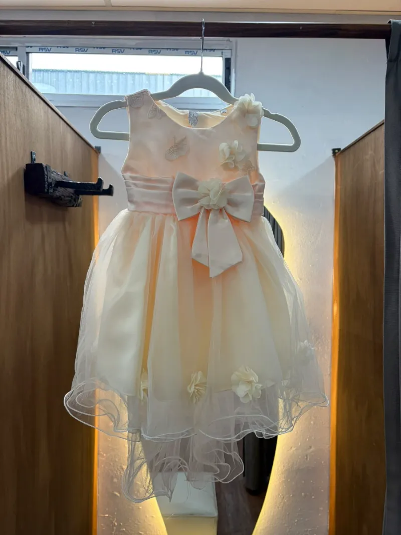 Vestido beige